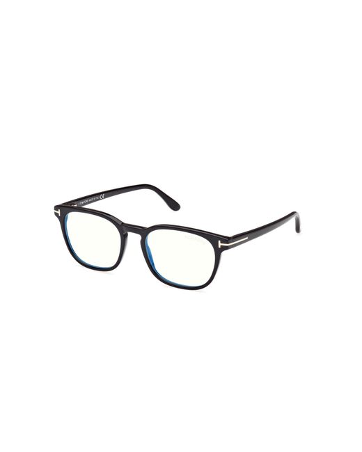 Tom Ford Black Ft5818-B 001 Optical Frames Acetate Squared Normal for men