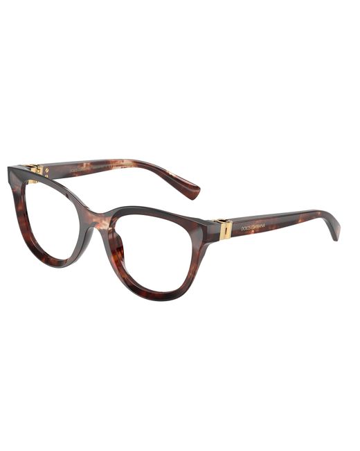 Dolce & Gabbana Black Dg3437 3222 Optical Frames Acetate Transparent Pantos Normal