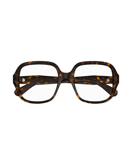 Gucci Black Gg0799O 002 Optical Frames Acetate Transparent Squared