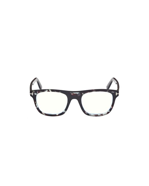 Tom Ford Black Ft5939-B 055 Optical Frames Acetate Squared Normal for men
