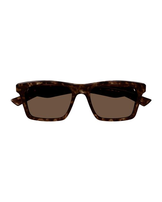 McQueen Black Am0472S 002 Sunglasses Acetate Squared for men