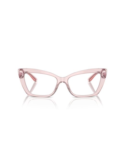Dolce & Gabbana Black Dg3375B 3148 Optical Frames Acetate Transparent Cat Eye Normal