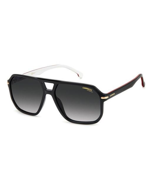 Carrera Black 302/S M4P/9O Sunglasses Acetate Squared Normal Shaded for men