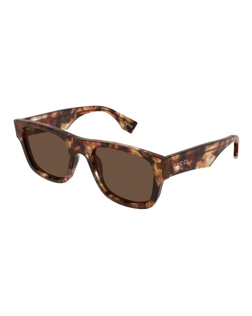 Gucci Black Gg2009S 001 Sunglasses Acetate Squared for men
