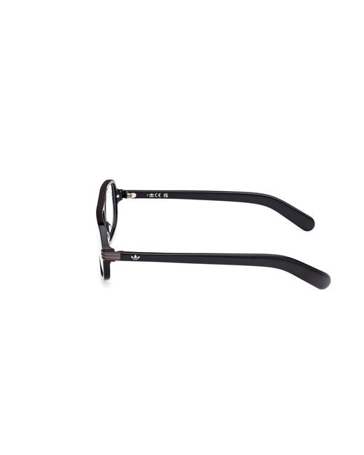 Adidas Black Or5105 001 Optical Frames Acetate Geometric Normal for men