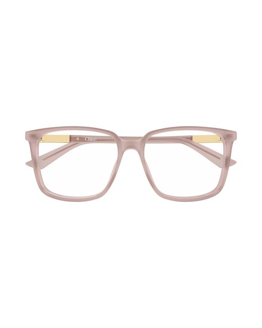 Chloé Black Ch0369O 004 Optical Frames Acetate Transparent Squared