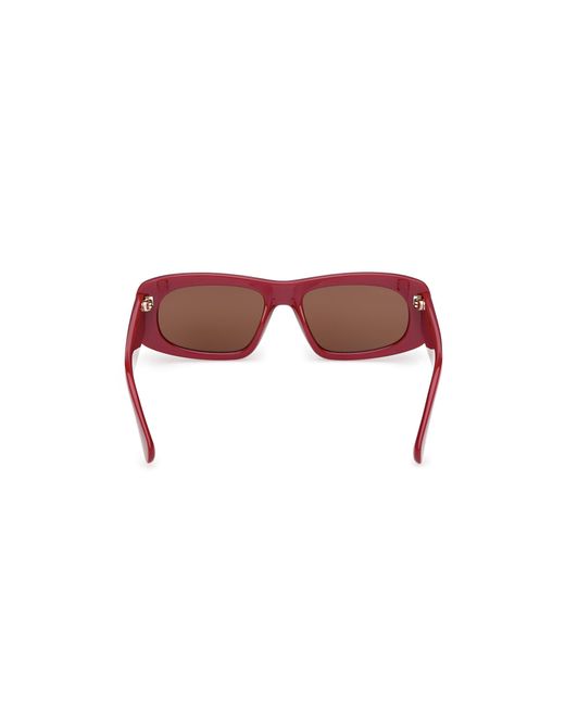 MAX&Co. Mo0142 69E Sunglasses Injected Squared Normal