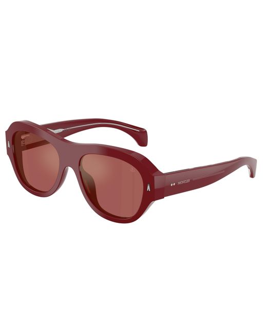Moncler Black Me6015U Elevane 302654 Sunglasses Acetate Geometric Normal Mirrored