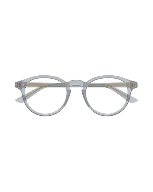 Bottega Veneta Black Bv1420O 005 Optical Frames Acetate Round for men