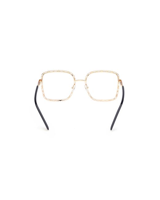 Guess Black Gu50364 032 Optical Frames Metal Squared Normal