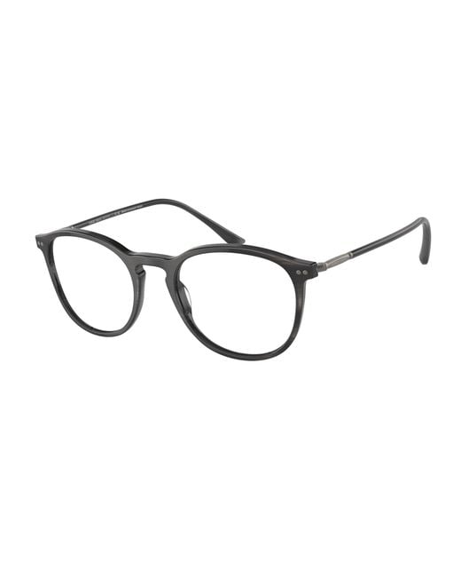 Giorgio Armani Black Ar7125 5964 Optical Frames Acetate Pantos Normal for men