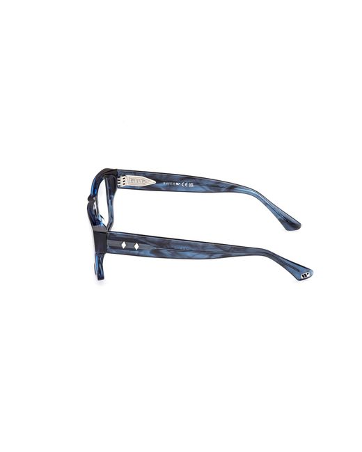 Web Black We5415 092 Optical Frames Acetate Squared Normal for men