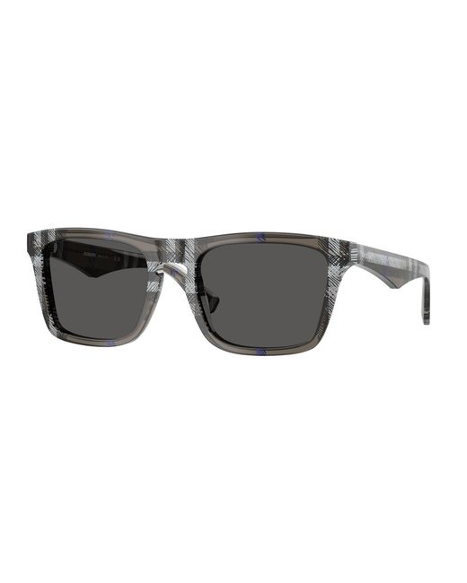 Burberry Black Be4434 414787 Sunglasses Acetate Squared Normal for men