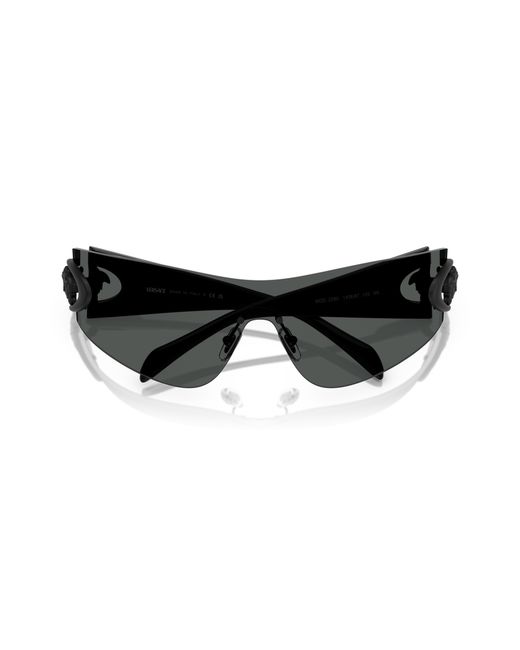 Versace Black Ve2280 143687 Sunglasses Metal Pillow Normal for men