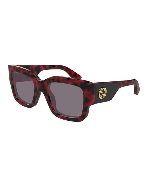 Gucci Black Gg1663S 003 Sunglasses Acetate Squared