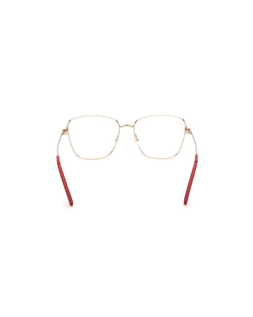 Emilio Pucci Black Ep5246 028 Optical Frames Metal Squared Normal
