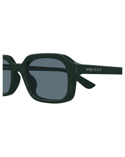McQueen Black Am0558S 004 Sunglasses Acetate Squared for men