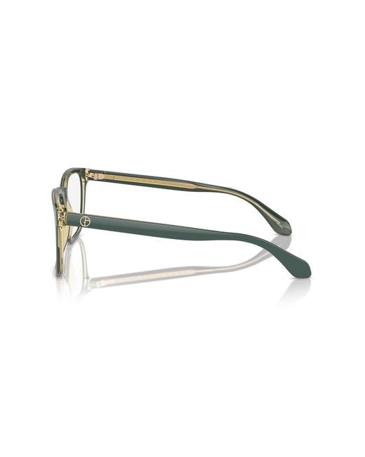 Giorgio Armani Black Ar7255 6086 Optical Frames Acetate Pillow Normal for men