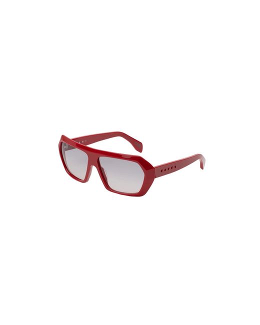 Marni Black Xa0 Dhazut Sunglasses Acetate Smoke Squared Normal Nuanced