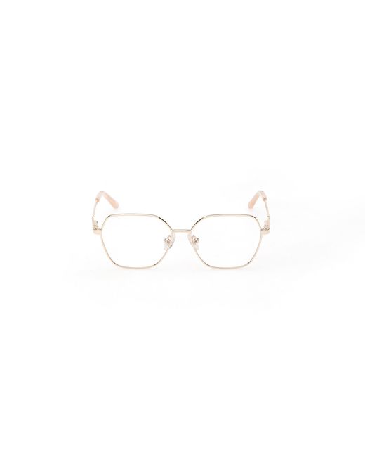 Guess Black Gu9223 032 Optical Frames Metal Geometric Normal