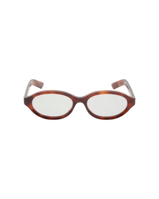Retrosuperfuture Black 3Wh Parola Diversa Sunglasses Acetate Round Normal
