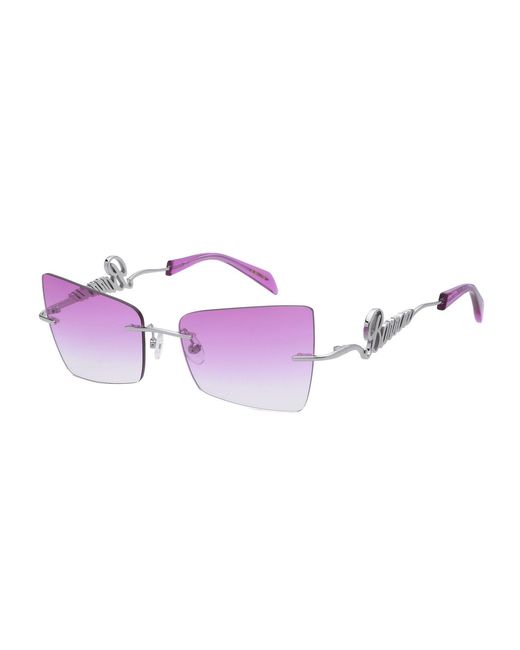 Barrow Black Sba014 Calypso Glasant 579Y Sunglasses Metal Butterfly Normal Shaded