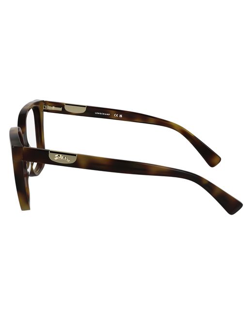 Longchamp Black Lo2765 230 Optical Frames Acetate Squared Normal