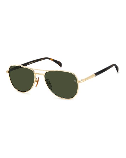 David Beckham Black Db 1175/S 06J/Qt Sunglasses Metal Pilot Normal for men
