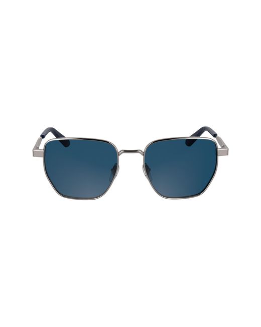 Calvin Klein Black Ck25100S 071 Sunglasses Metal Squared Normal