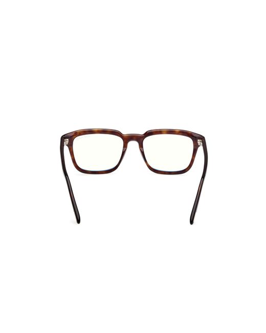 Tom Ford Black Ft6032-B 052 Optical Frames Acetate Squared Normal for men