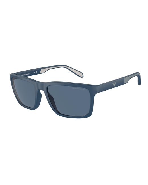 Emporio Armani Black Ea4219 576380 Sunglasses Injected Squared Normal for men