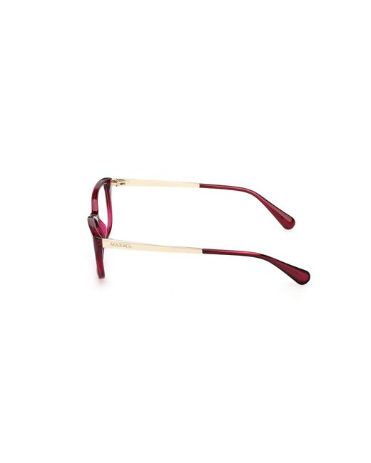 MAX&Co. Black Mo5201 069 Optical Frames Injected Squared Normal