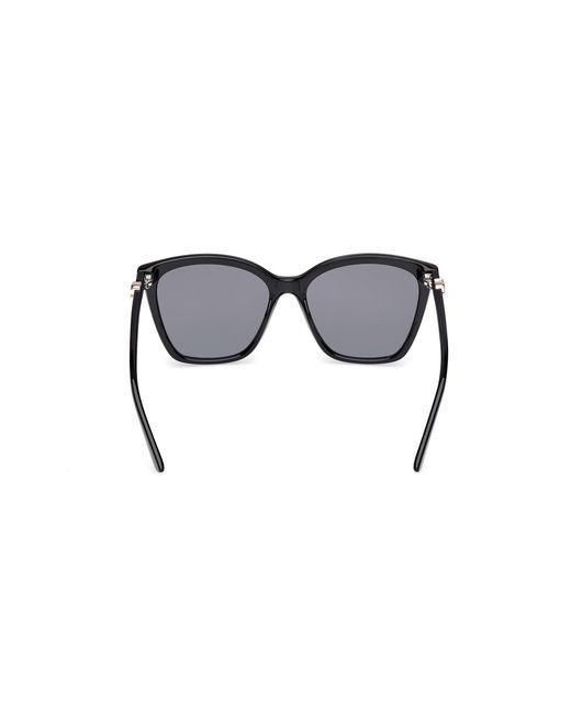 Guess Black Gu00191 01A Sunglasses Injected Smoke Squared Normal
