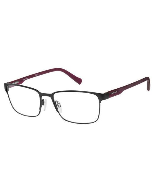 Pierre Cardin Black P.C. 6854 003 Optical Frames Steel Squared for men