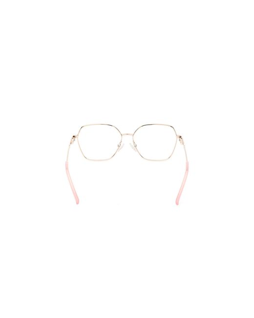 Guess Black Gu9223 072 Optical Frames Metal Geometric Normal
