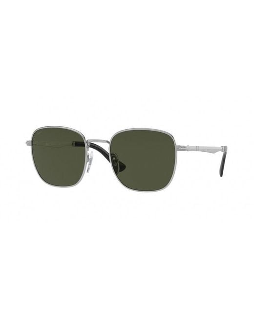 Persol Green Po2497S 518/31 Sunglasses Metal Squared Normal
