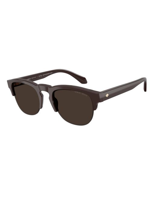 Giorgio Armani Black Ar8238 622073 Sunglasses Acetate Pantos Normal for men