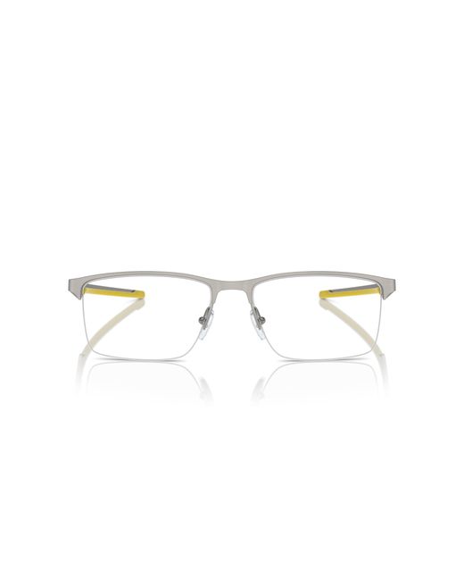 FERRARI SCUDERIA Black Fz7003 110 Optical Frames Metal Squared Normal for men
