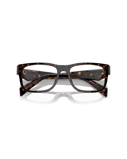 Prada Black Pr 22Zv 19J1O1 Optical Frames Acetate Pillow Normal for men