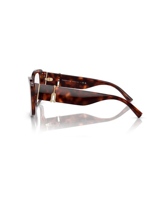 Tiffany & Co Black Tf2235 8002 Optical Frames Acetate Transparent Squared Normal