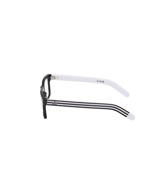 Adidas Black Or5107 01A Optical Frames Acetate Squared Normal for men