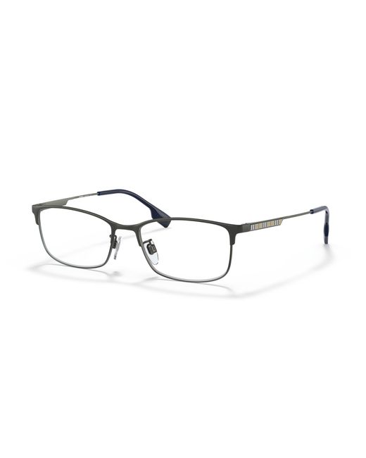 Burberry Black Be1357Td 1014 Optical Frames Titanium Transparent Squared Normal for men
