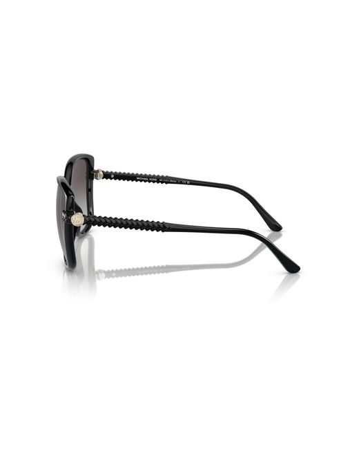 Michael Kors Black Mk2181U Malta 30058G Sunglasses Injected Butterfly Normal Shaded