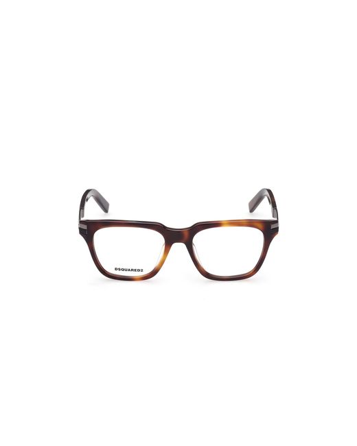 DSquared² Black Dq5345 052 Optical Frames Outlet Acetate Squared