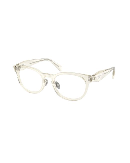 Prada Black Pr B06Vd 19X1O1 Optical Frames Acetate Pantos Normal