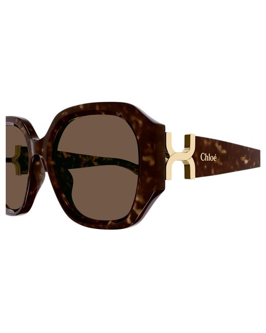 Chloé Black Ch0236S 002 Sunglasses Acetate Squared