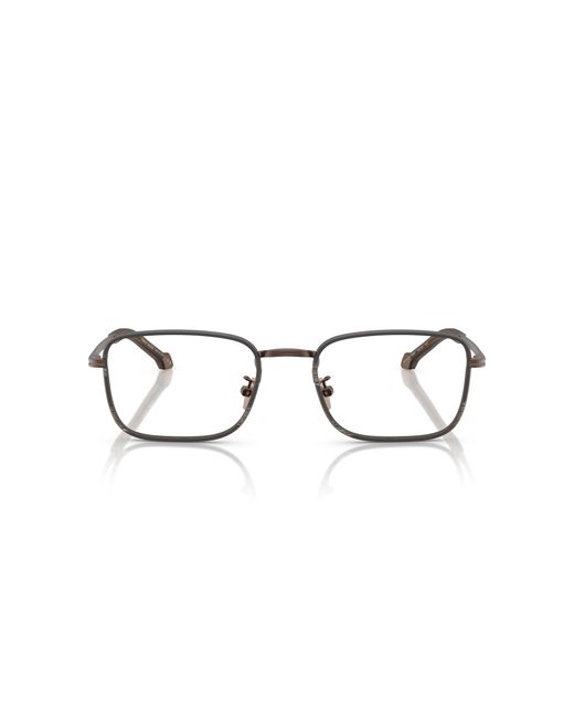 Giorgio Armani Black Ar5152J 3006 Optical Frames Steel Transparent Squared Normal for men