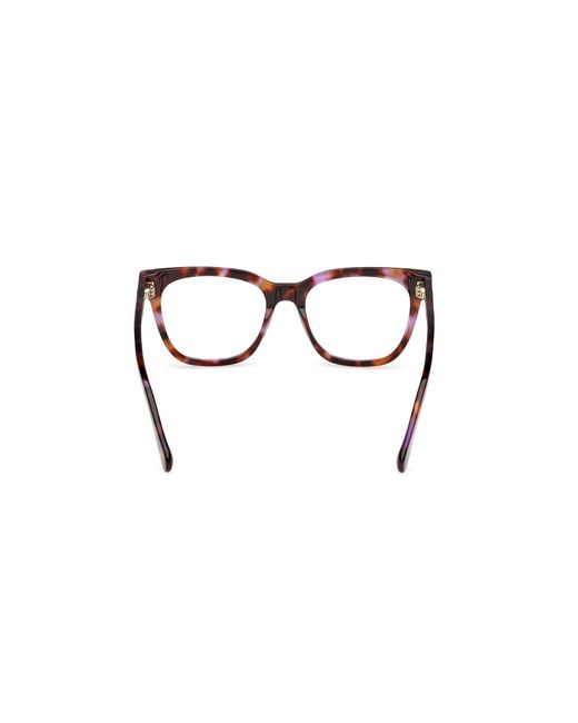 MAX&Co. Black Mo5187 055 Optical Frames Acetate Squared Normal
