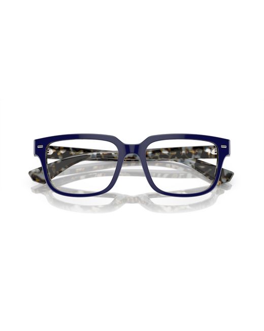 Dolce & Gabbana Black Dg3380 3423 Optical Frames Acetate Transparent Squared Normal for men