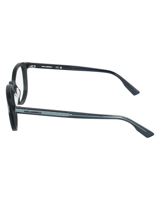 Karl Lagerfeld Black Kl6235 001 Optical Frames Acetate Geometric Normal